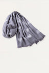 Scarf Hearts Motif Fringes