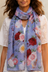 Scarf Floral Bird