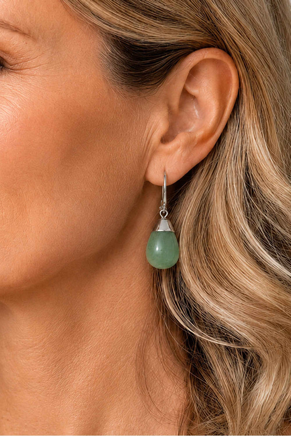 Semi Precious Stone Earrings