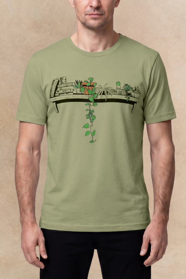 L'Étagère T-Shirt Homme Vert