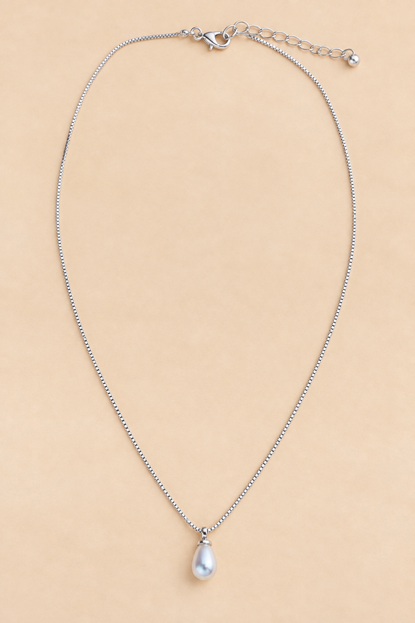Collier Minimaliste Pendentif Perle