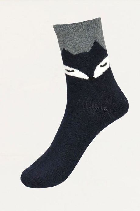 Socks Fox Motif