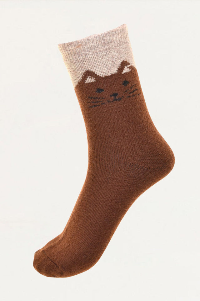 Socks Cat Motif