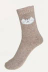 Socks Cat Motif