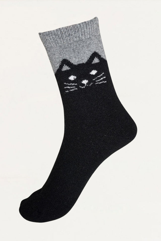 Socks Cat Motif