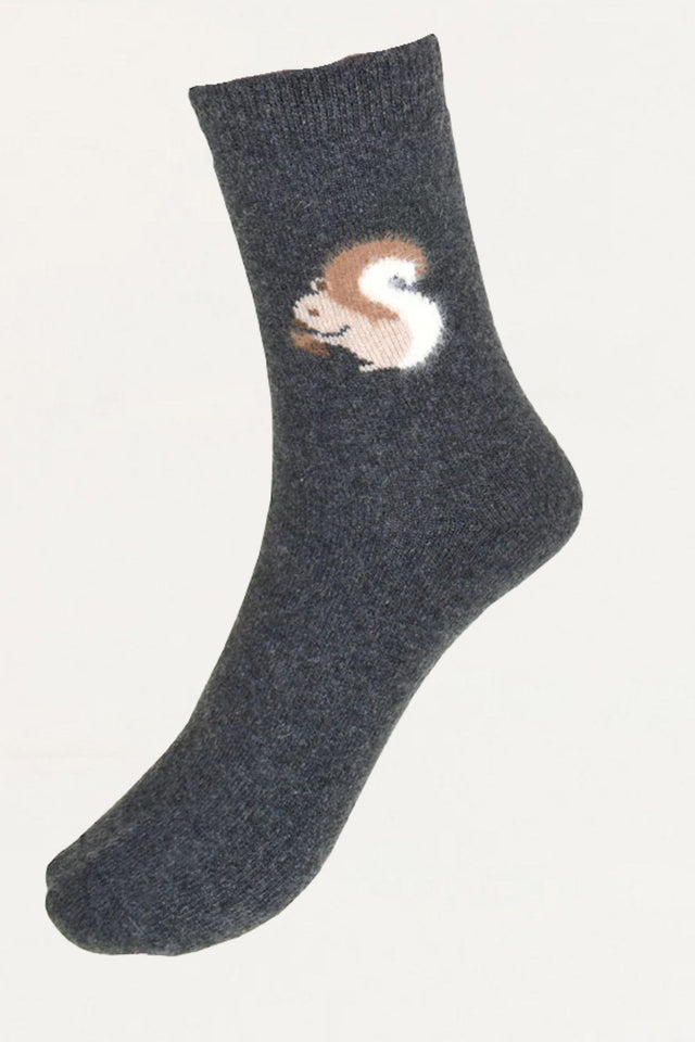 Socks Squirl Motif