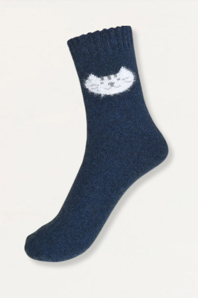 Socks Cat Motif