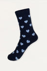 Socks Hearts Motif