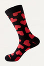 Socks_Red_Hearts_Motif