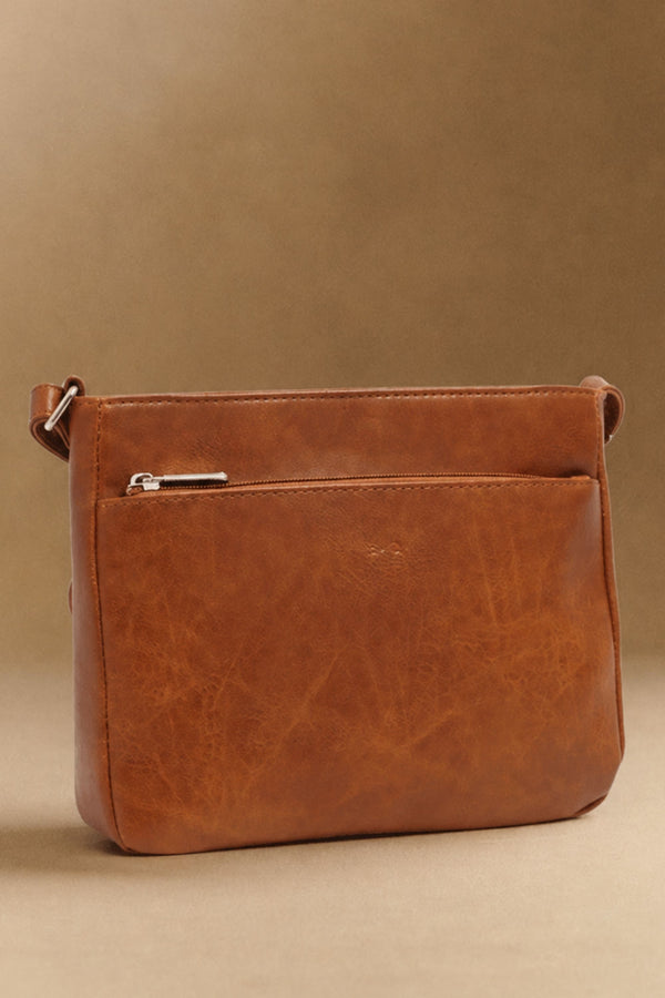 Solana Sac Bandoulière Cuir Vegan