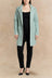 Solana Knit Cardigan Long Open-Front