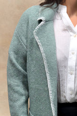 Solana Knit Cardigan Long Open-Front