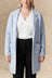 Solana Knit Cardigan Long Open-Front