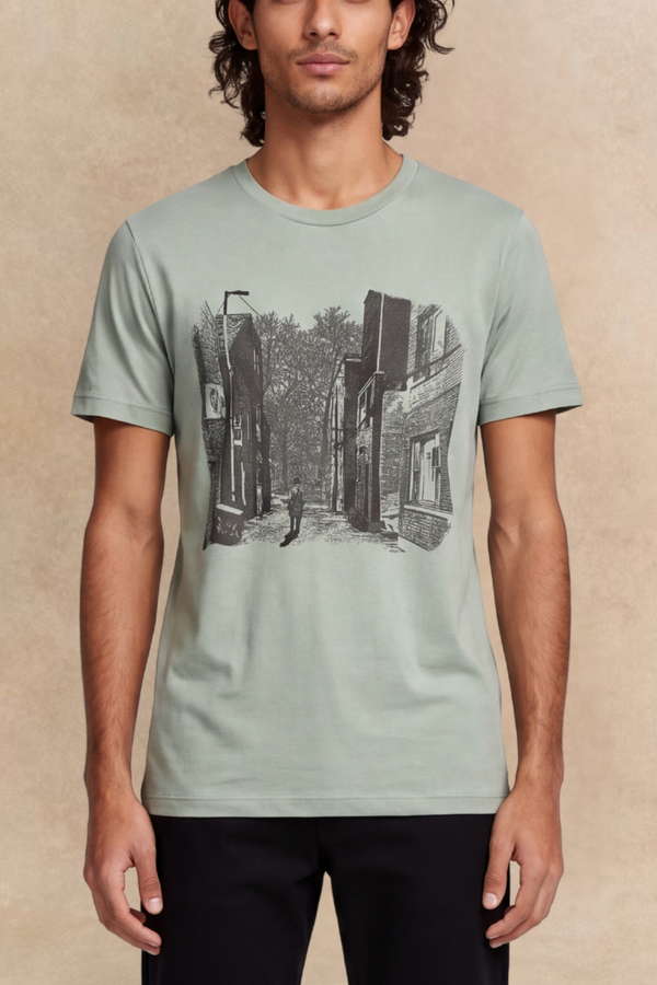 La Ruelle T-Shirt Homme Vert