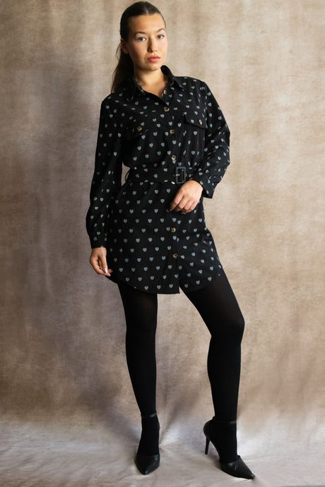 Tights Opaque Stockings + Mesh Laundry Bag - Onze Montreal Black / A Annick