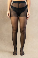 Tights Semi-Opaque Stockings + Mesh Laundry Bag
