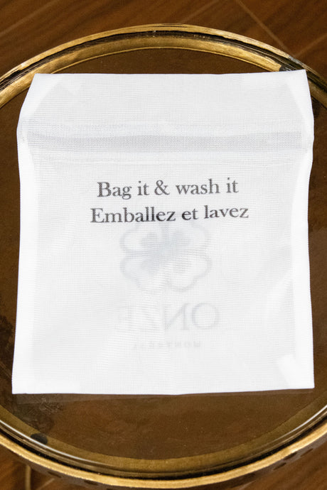 Tights Opaque Stockings + Mesh Laundry Bag - Onze Montreal Black / A Annick