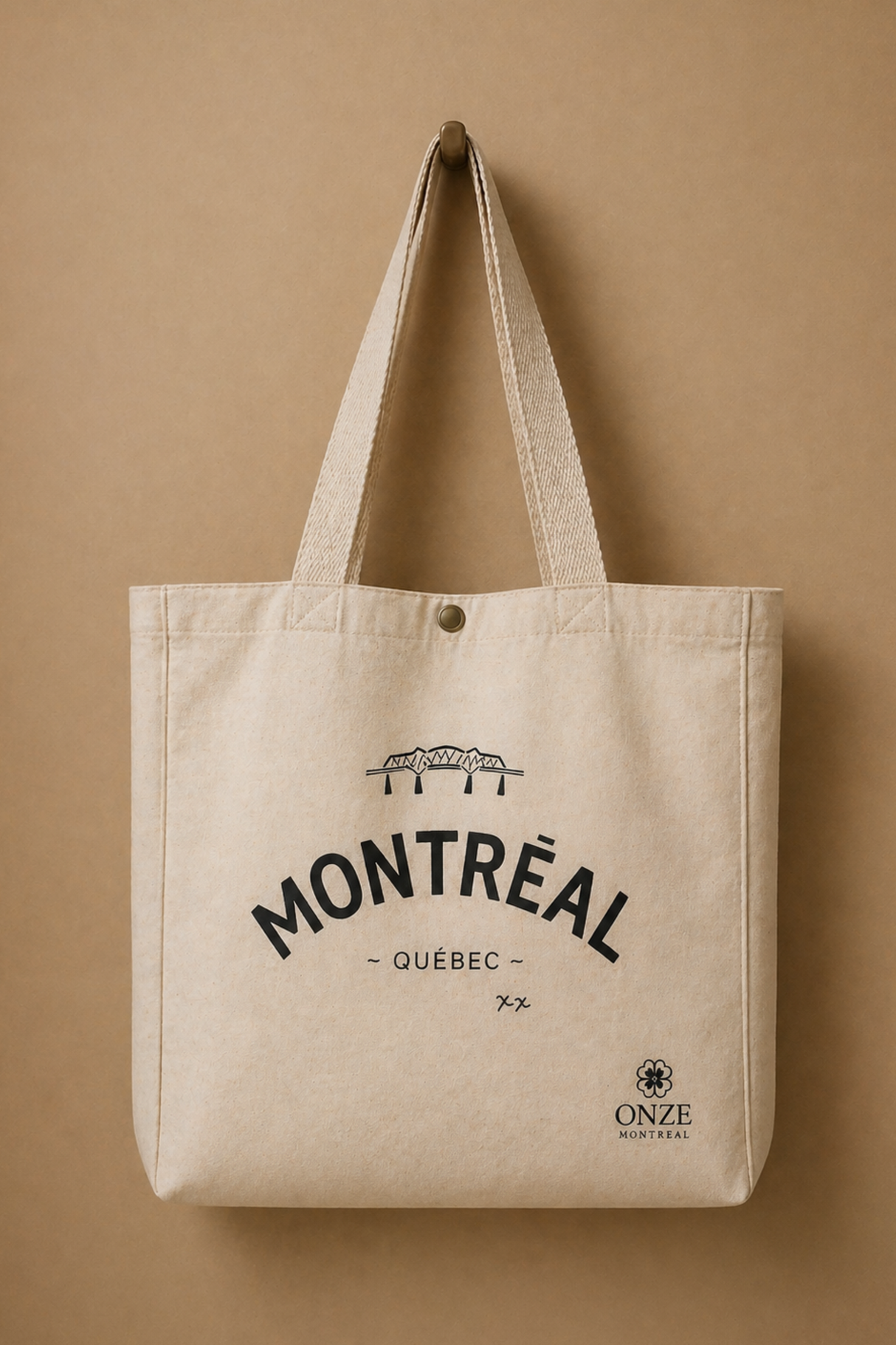 Sac Cabas Toile Montréal Illustration