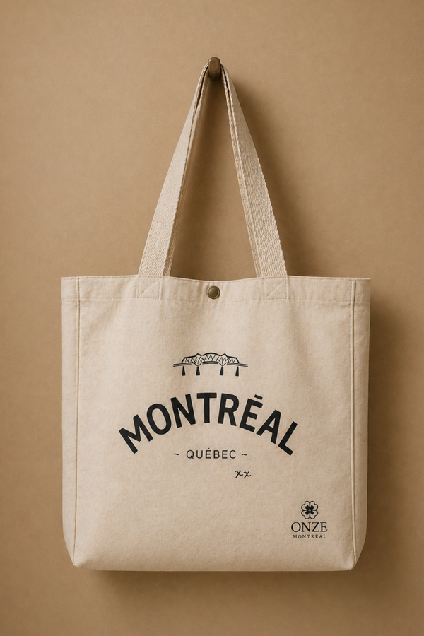 Sac Cabas Toile Montréal Illustration