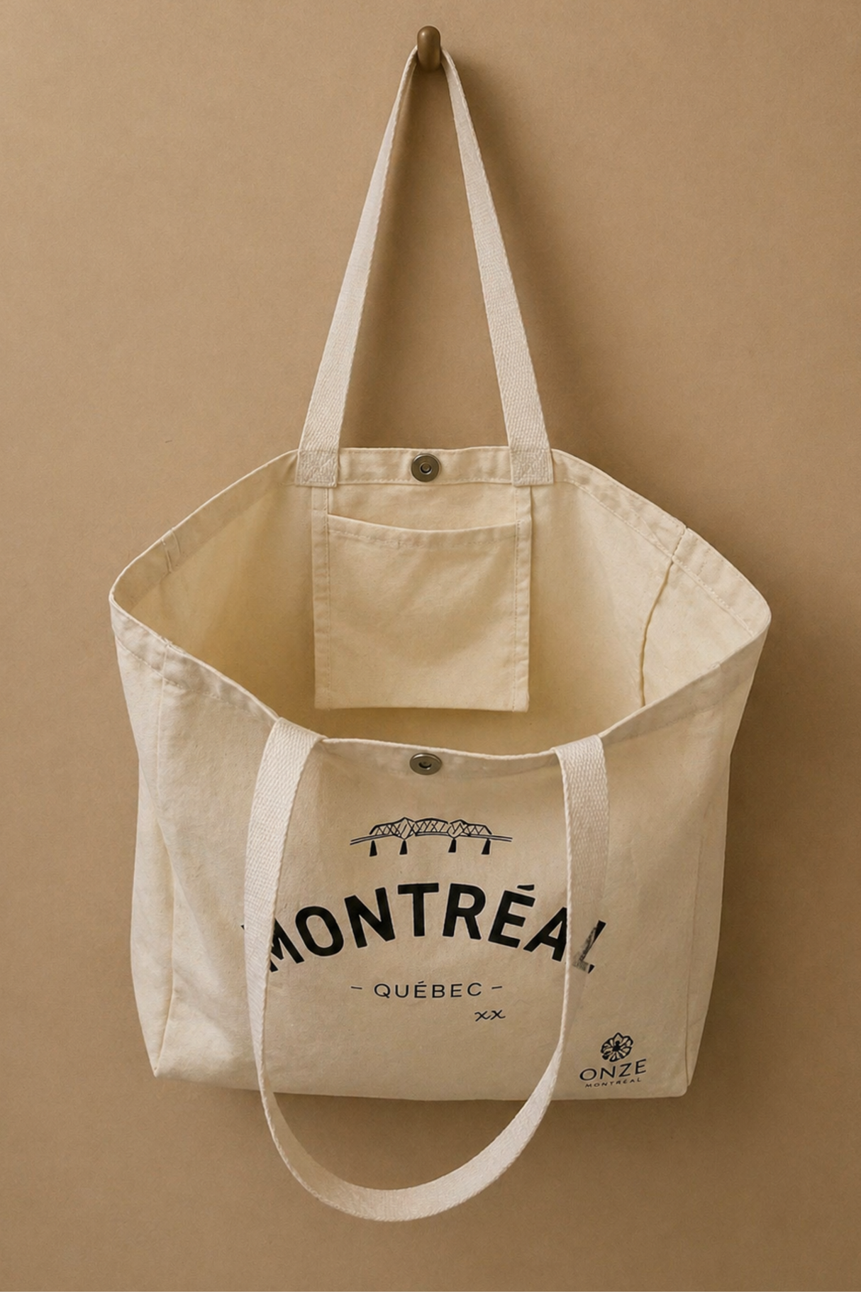 Sac Cabas Toile Montréal Illustration