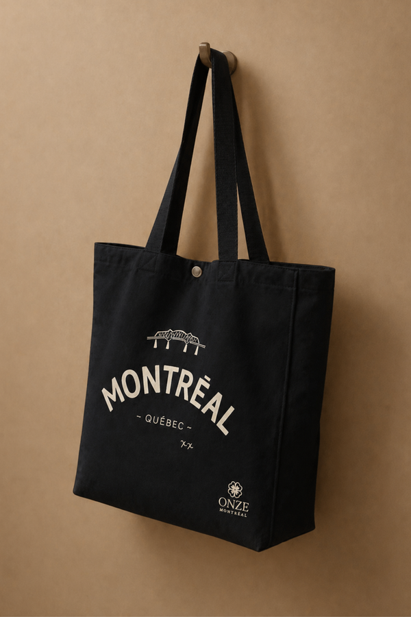 Sac Cabas Toile Montréal Illustration