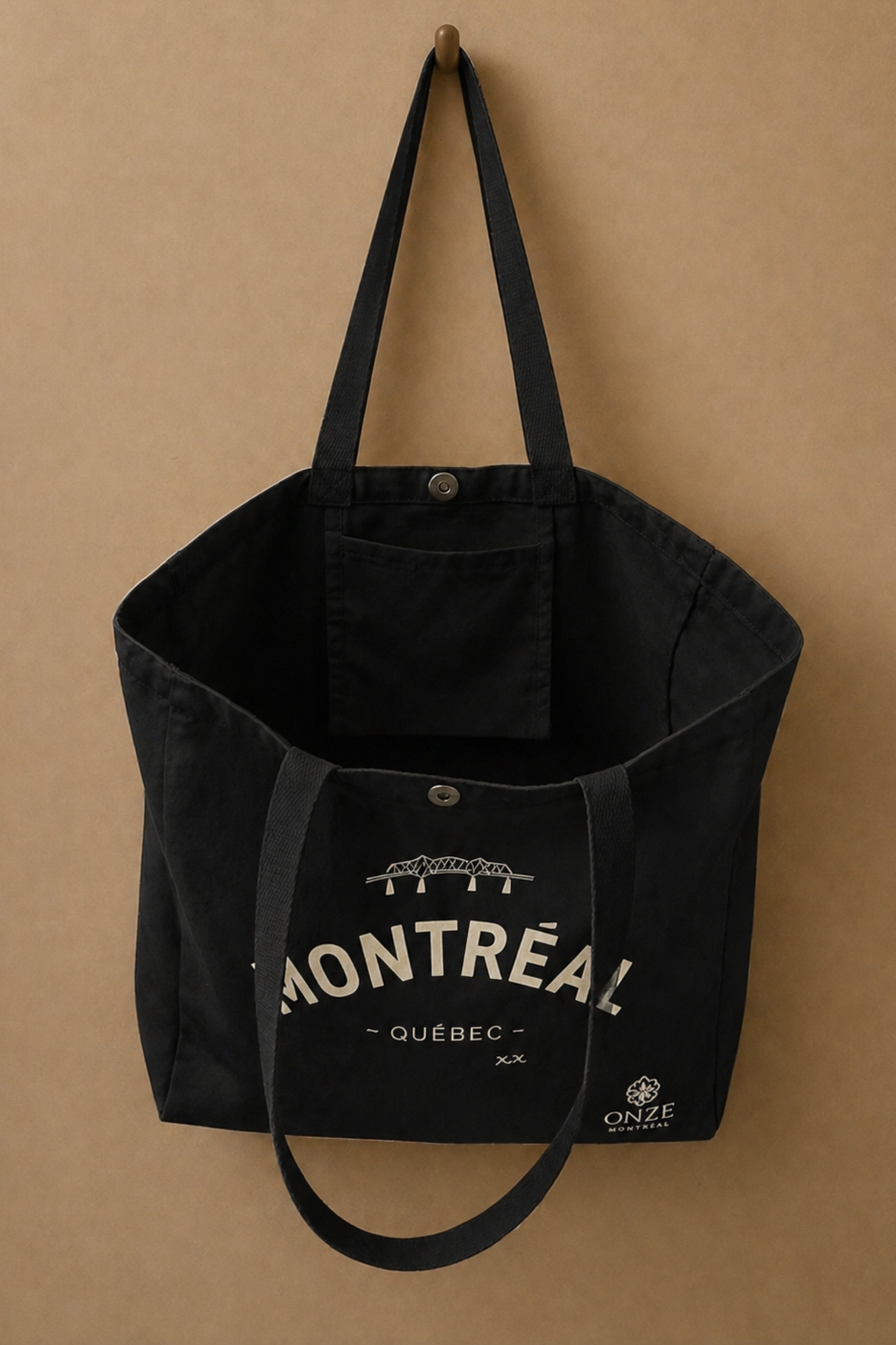 Sac Cabas Toile Montréal Illustration