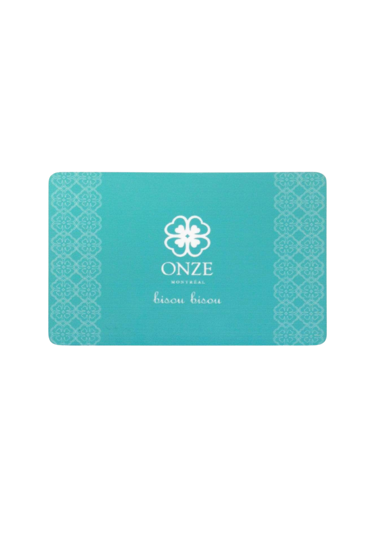 In Store Gift Card - Onze Montreal 25$ ONZE MONTREAL Carte cadeau