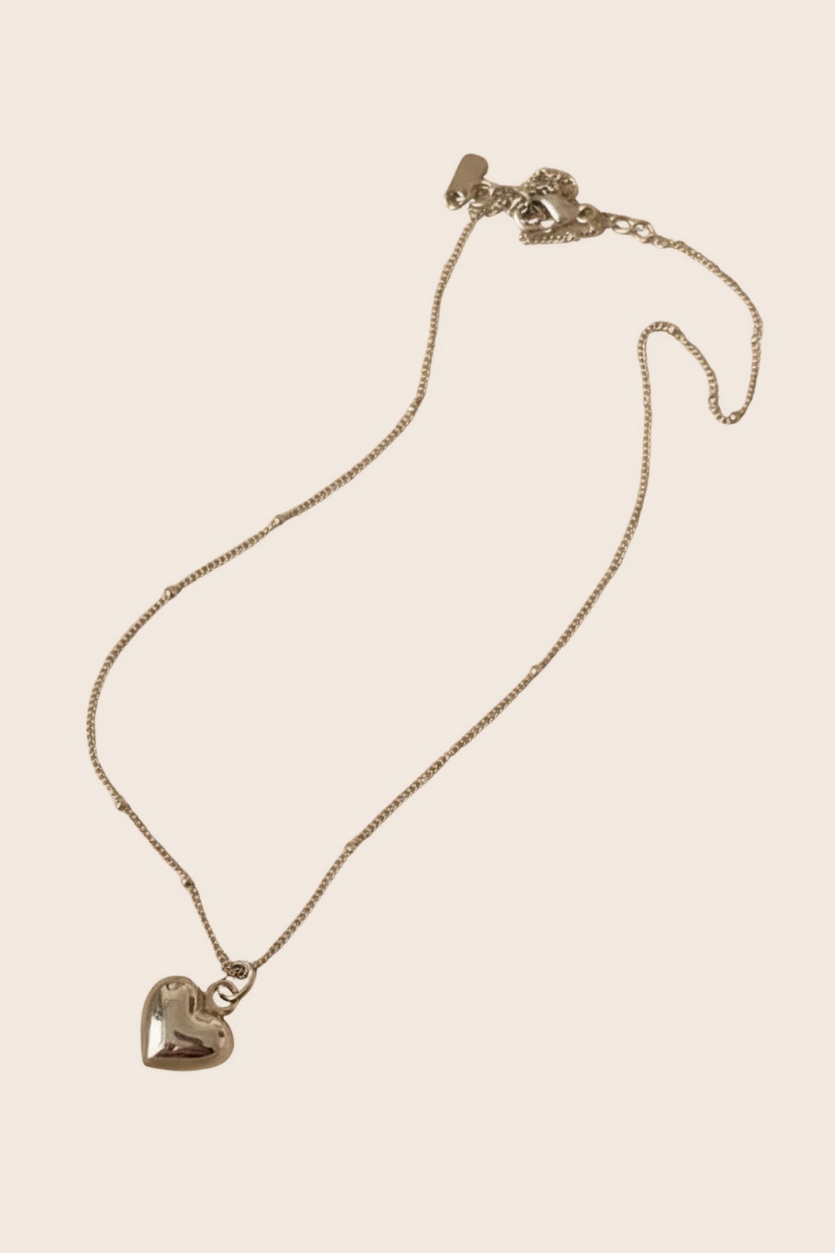 Valentina Collier Pendentif Cœur Argenté