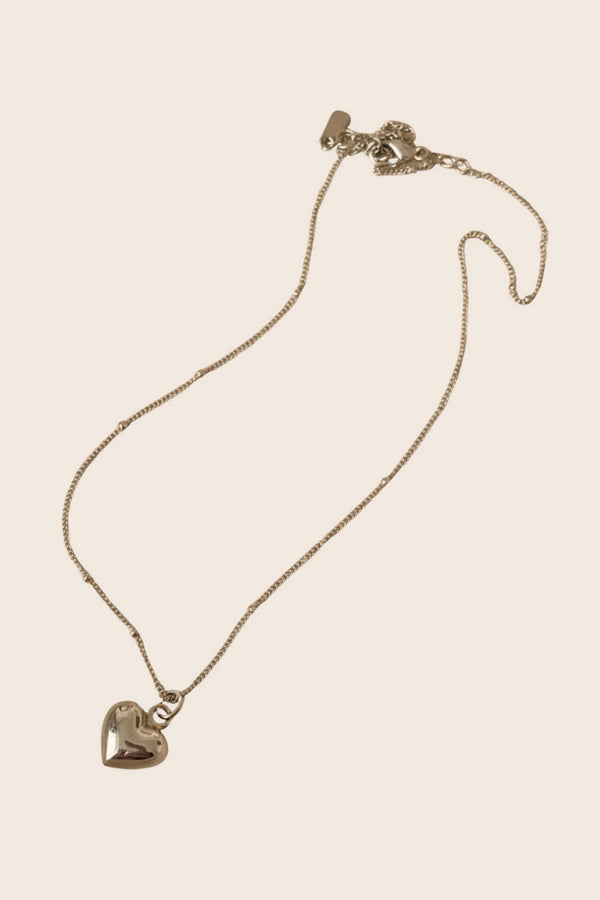 Valentina Collier Pendentif Cœur Argenté