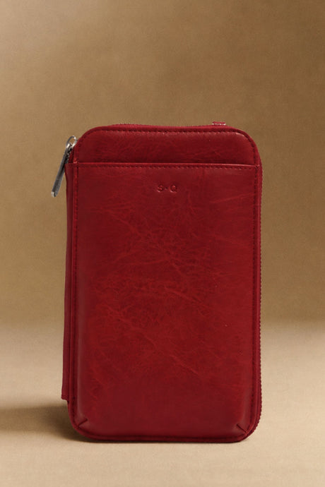  Winzley RFID Passport Travel Crossbody Pouch
