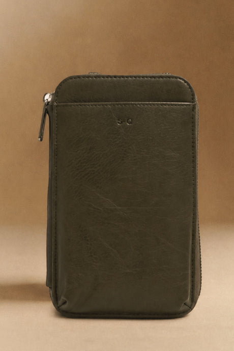  Winzley RFID Passport Travel Crossbody Pouch