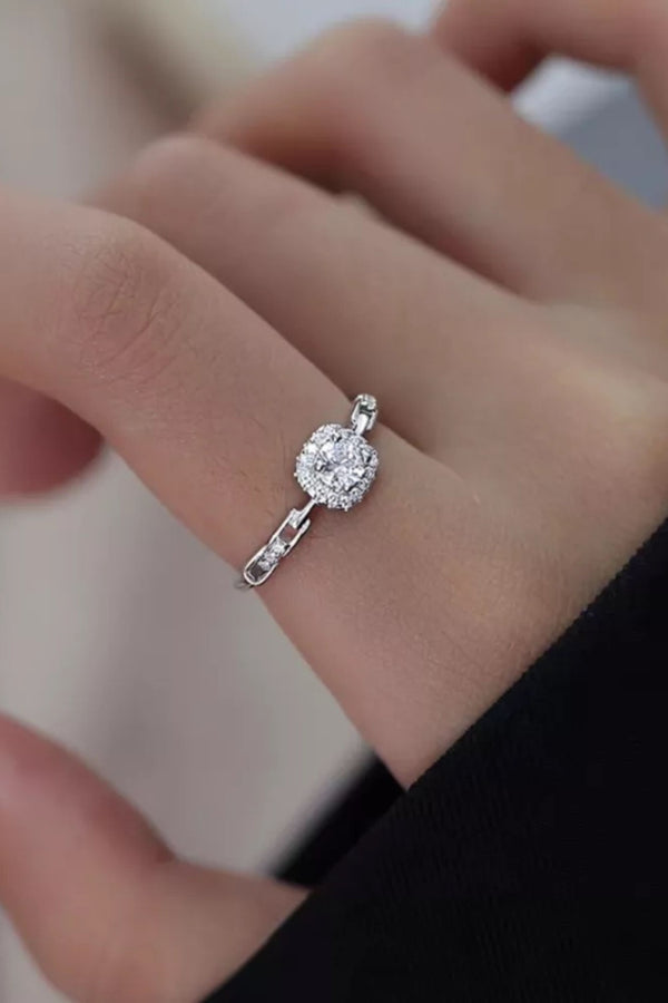 Celine Bague Zircon Argent Sterling 925
