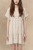 Yolanda Robe Mini Pois Suisses Ourlet volant