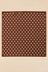 Brown Polka-Dot Square Scarf