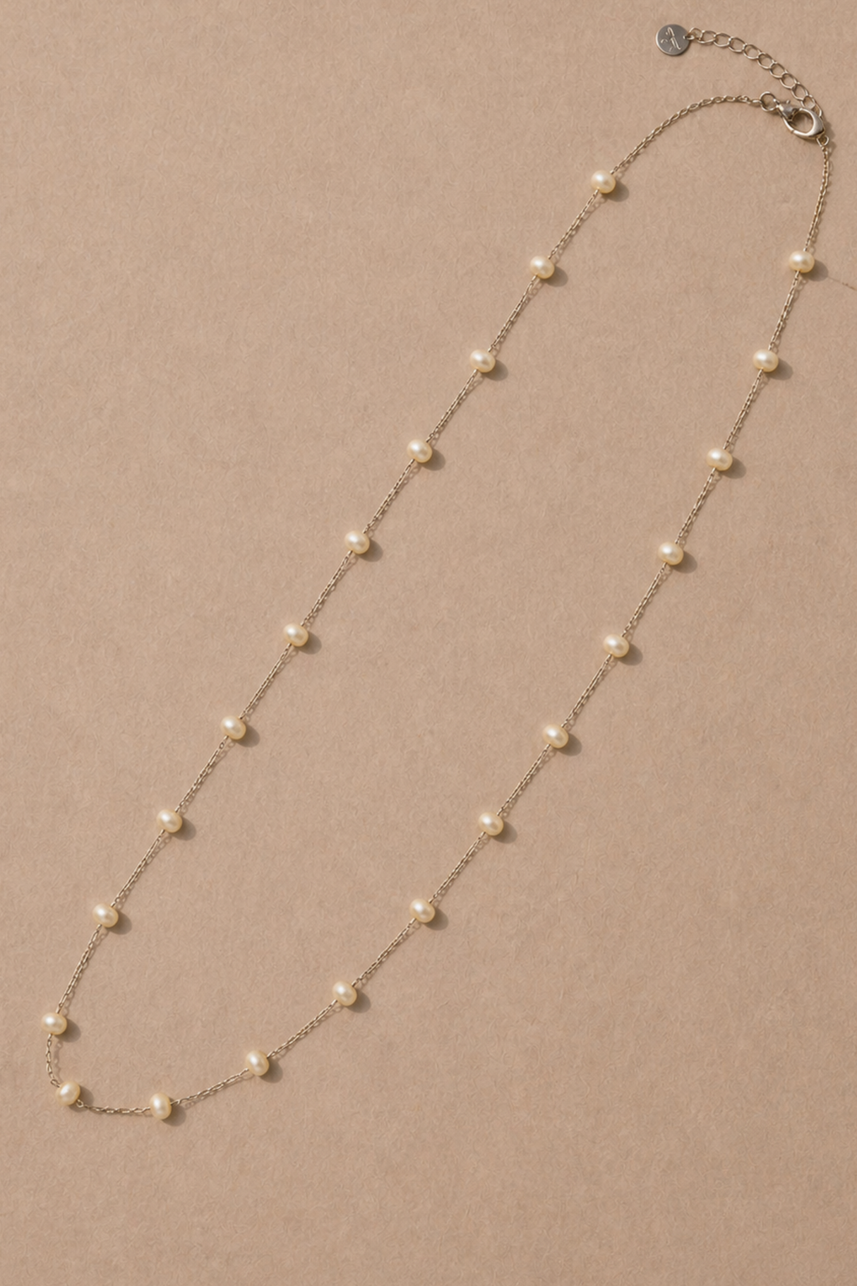 Collier Chaînette Perles Délicates