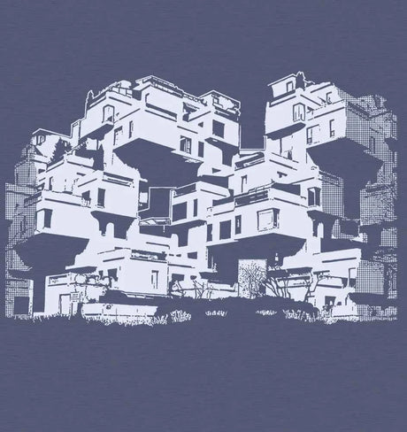 Habitat 67 T-Shirt Men Navy
