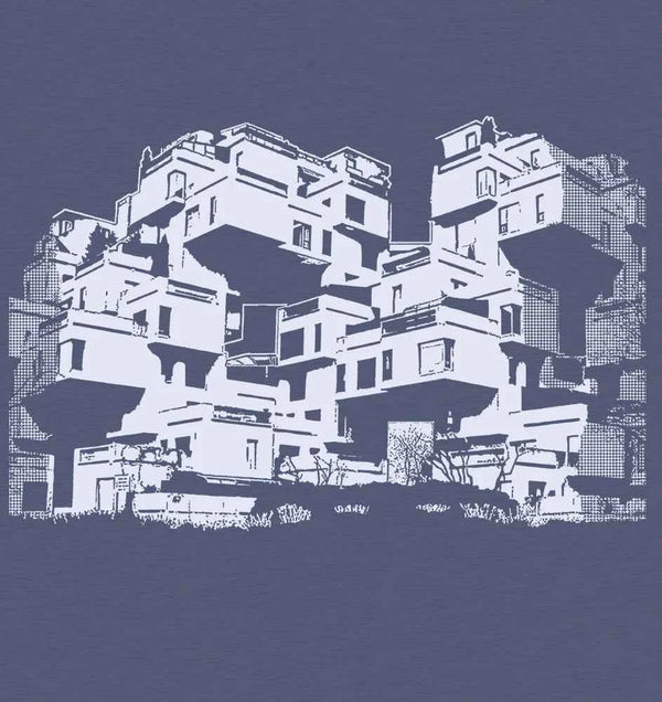 Habitat 67 T-Shirt Men Navy