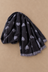 Scarf Hearts Motif Fringes