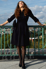 Tights Women's Sheer Black Tights – Heart Print Pantyhose, High Waist, Elegant & Sexy - Onze Montreal Black / A Annick