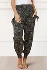 Issa Pantalon Sarouel Boheme Taille Nid D'Abeilles