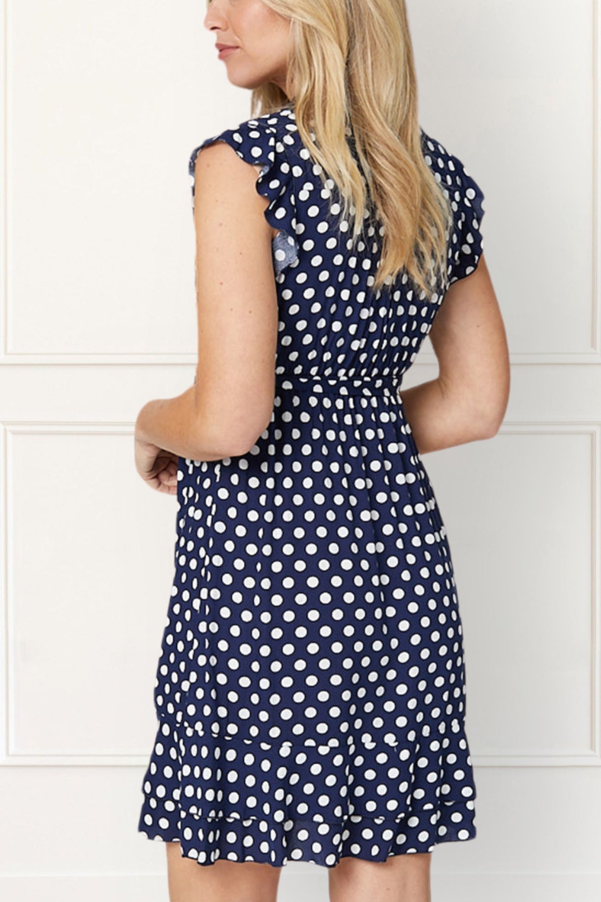 Natasha Polka Dot Dress