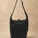 Jaime 2-in-1 Hobo Bag in black – back zipper pocket and adjustable strap