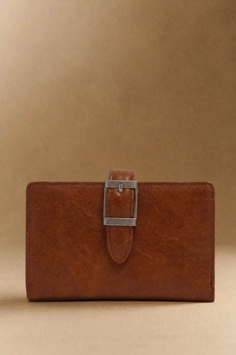 Mirabella Portefeuille Végan Compact à Boucle