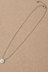 Collier Pendentif Fleur imitation Nacre