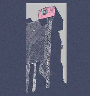 Pink House Men's T-Shirt Navy - Onze Montreal