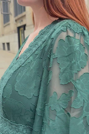 Robe bohème en dentelle Edith