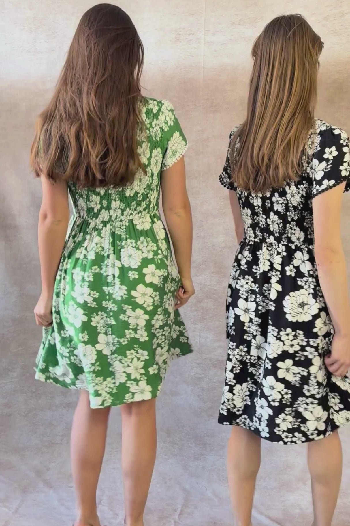 Eloise Smocked Floral Dress