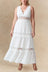 Raphaela Robe Longue Sans Manches Dentelle