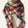 Scarf Red Tartan Print - Onze Montreal Red Onze Montreal