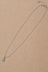 Semi-Precious Stone Drop Pendant Necklace - Magnesite